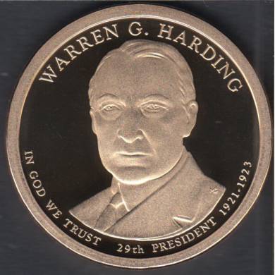 2014 S - Proof - W.G. Harding - 1$