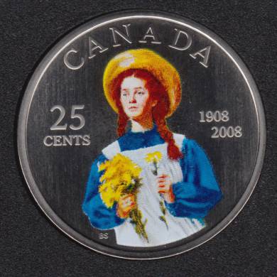 2008 - Specimen - Anne La Maison Aux Pignons Verts - Canada 25 Cents