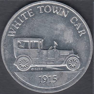 1915 - White Town Car - Antique Car Coin Series 2