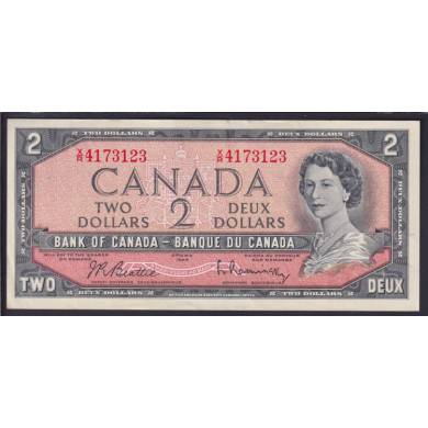 1954 $2 Dollars - AU - Beattie Rasminsky - Prfixe X/R