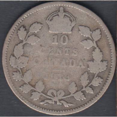 1913 - Good - Canada 10 Cents