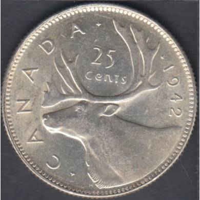 1942 - EF - Canada 25 Cents