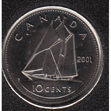 2001 P - B.Unc - Canada 10 CENTS