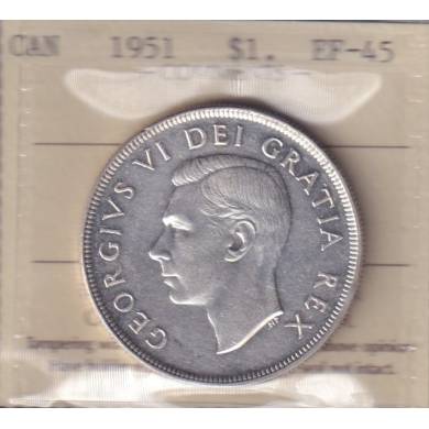 1951 - EF 45 - SWL - ICCS - Canada Dollar