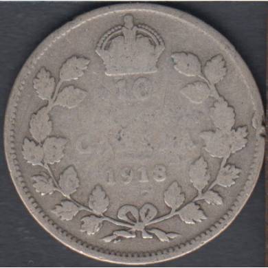 1918 - Good - Canada 10 Cents