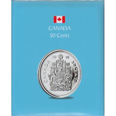 KASKADE Canadian Coin Albums - 50 Cents