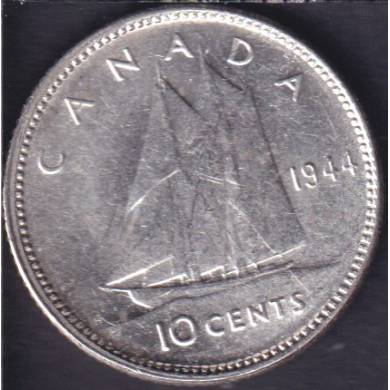 1944 - UNC - Canada 10 Cents