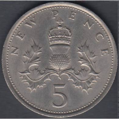 1975 - 5 Pence - Great Britain