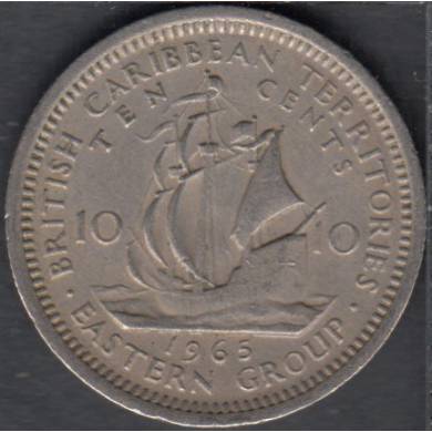 1965 - 10 Cents - Territoires des Caraibes Orientales