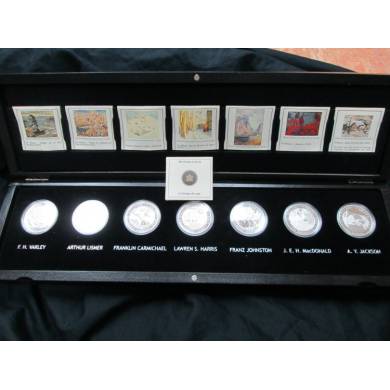 2012 - 2013 - 7-coin Set - Group of Seven $20 Fine Silver coins