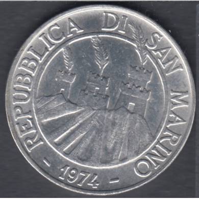 1974 - 10 Lire - San Marino