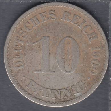 1900 A - 10 Pfennig - Allemagne