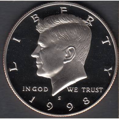 1998 S - Kennedy - Proof - 50 Cents