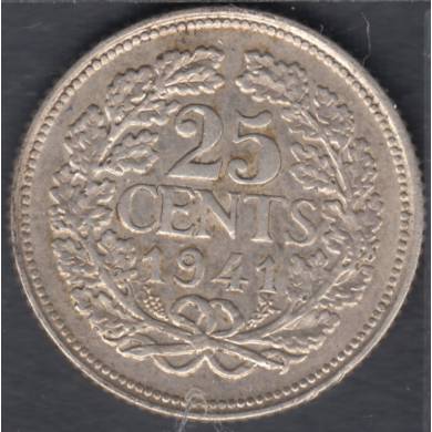 1941 - 25 Cents - Pays Bas