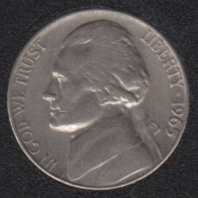 1965 - EF - Jefferson - 5 Cents