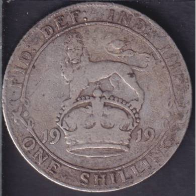 1919 - G/VG - Shilling - Grande Bretagne