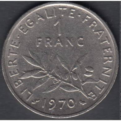 1970 - 1 Franc - France