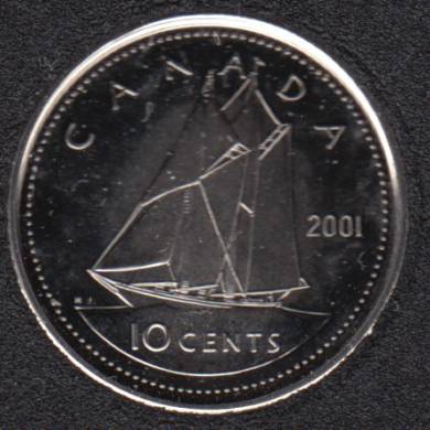 2001 P - NBU - Canada 10 Cents