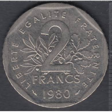 1980 - 2 Francs - France