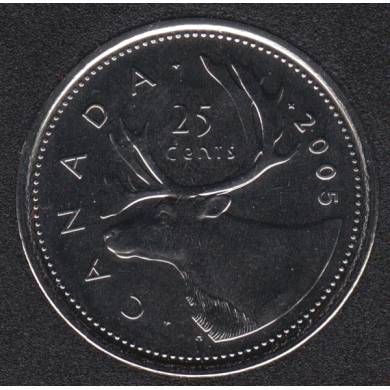 2005 P - NBU - Canada 25 Cents