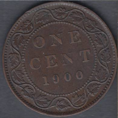 1900 - VF - Canada Large Cent