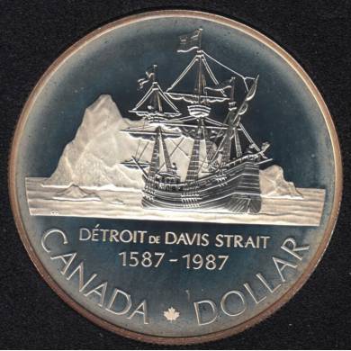1987 - Proof - Silver - Canada Dollar