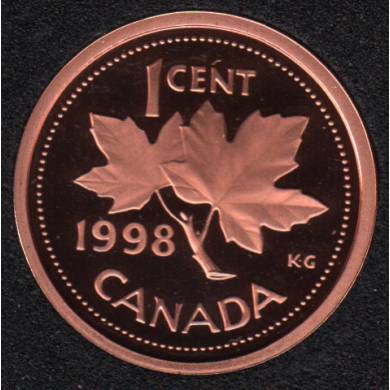 1998 - Proof - Canada Cent
