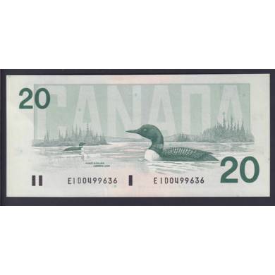 1991 $20 Dollars - UNC - Thiessen Crow - Prfixe EID