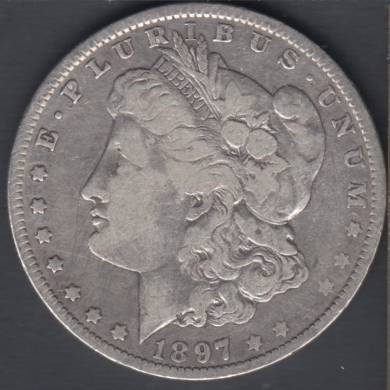 1897 O - Fine - Morgan - Dollar