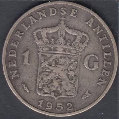 1952 - 1 Gulden - Netherlands Antilles