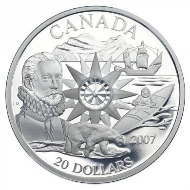 2007 - $20 - International Polar Year - Proof $20 Silver