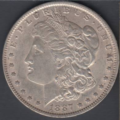 1887 O - EF/AU - Morgan - Dollar