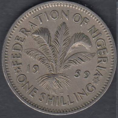1959 - 1 Shilling - Nigéria