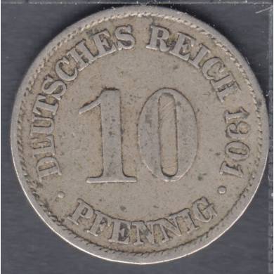 1901 A - 10 Pfennig - Germany