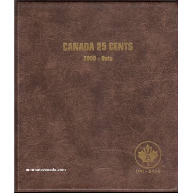 Uni-Safe Coin Album Canada 25 Cents 2000-Date