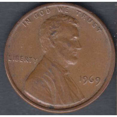 1969 - AU - UNC - Lincoln Small Cent