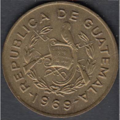 1969 - 1 Centavo - Guatemala