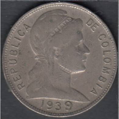 1939 - 5 Centavos - Colombie