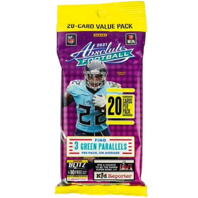 2021 Panini Absolute Football Value Fat Pack