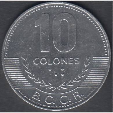 2005 - 10 Colones - Costa Rica