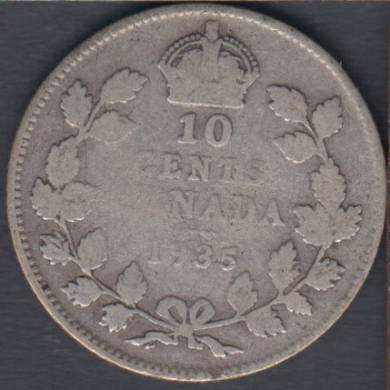 1935 - VG - Canada 10 Cents