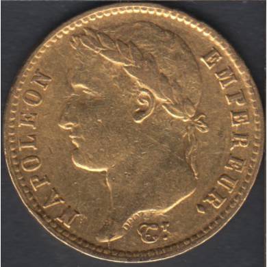 1811 A - VF - 20 Francs OR - Napoleon Empereur - France