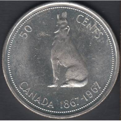 1967 - AU - Canada 50 Cents