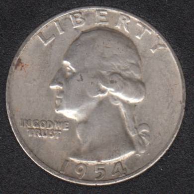 1954 D - Washington - 25 Cents
