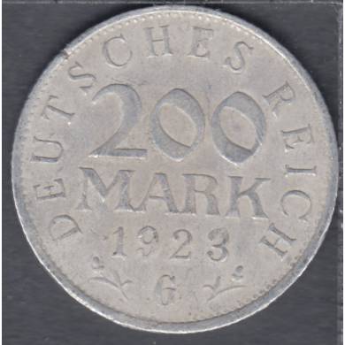 1923 G - 200 Mark - Allemagne