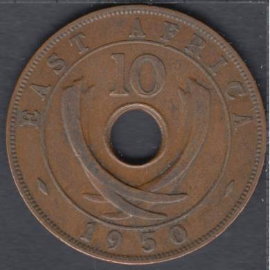 1950 - 10 Cents - East Africa