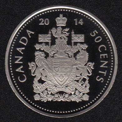 2014 - Proof - Canada 50 Cents