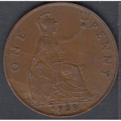 1929 - 1 Penny - EF - Grande Bretagne