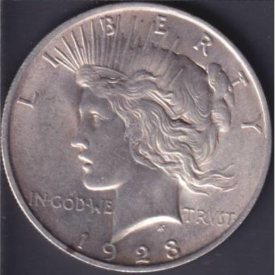 1923 - B.Unc. - Peace Dollar USA