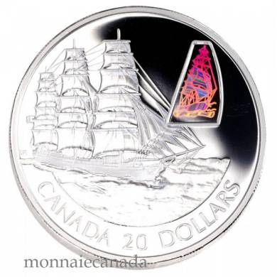 2002 - $20 - Sterling Silver Transportation - The William D. Lawrence Ship